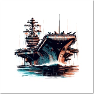 Aircraft Carrier Posters and Art